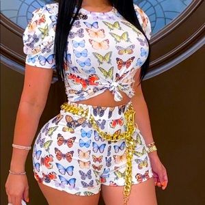 You ButterFlyy Short Set 🦋